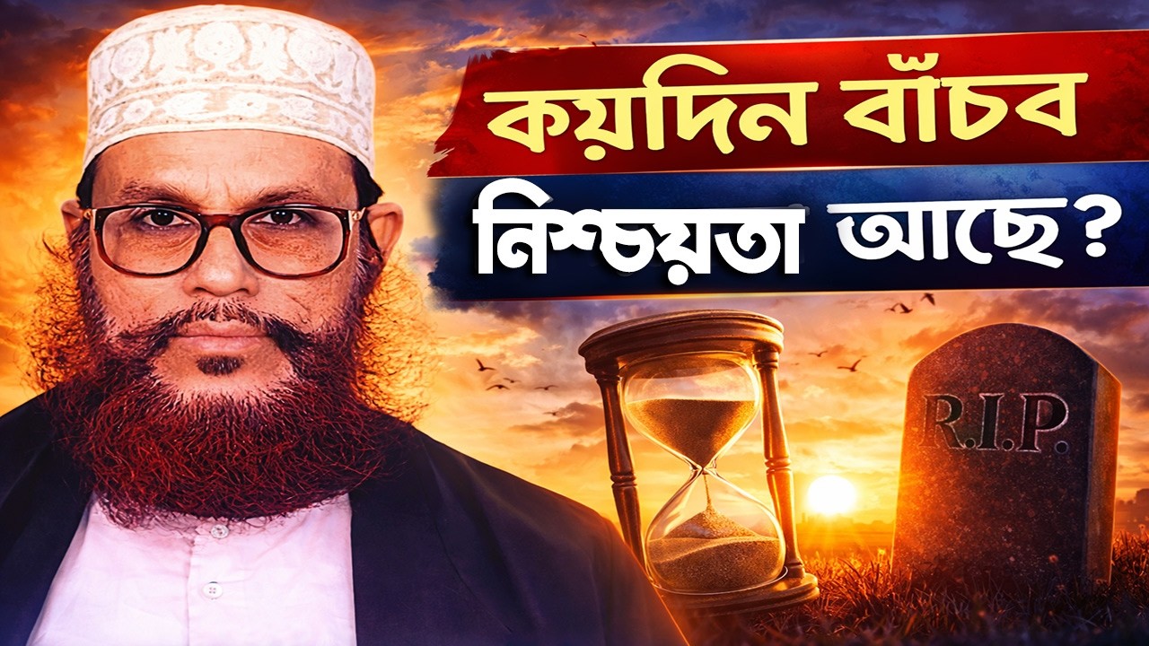 কয়দিন বাঁচব নিশ্চয়তা আছে Allama Delwar Hossain Saeedi