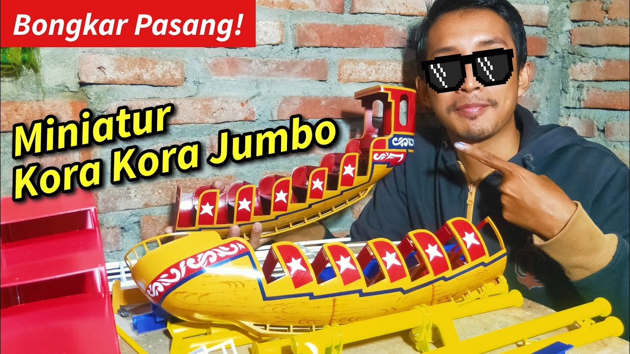 Miniatur Kora Kora Mirip Asli 100%