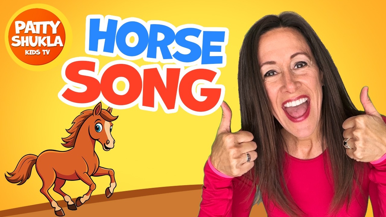 Five Horses - Horse Song for Kids, Children and Toddlers | Nursery Rhyme Songs | Patty Shukla