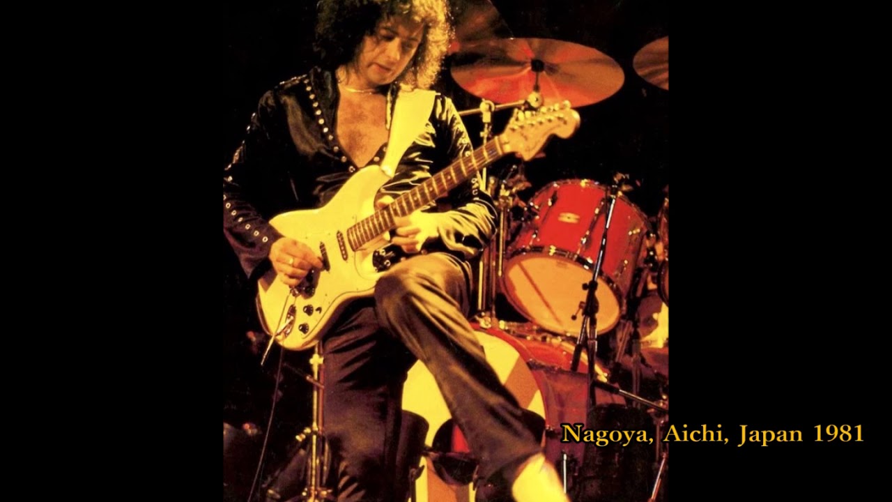 I Surrender - Rainbow Live at Nagoya, Japan 1981【 Ritchie Blackmore's Guitar Improvisation】