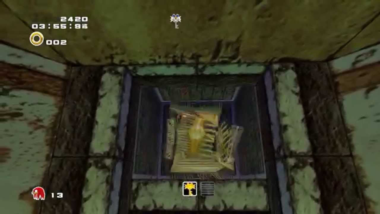Sonic Adventure 2 Walkthrough HERO, Mission 12 Death Chamber.