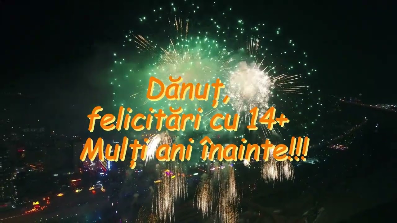 Dănuț, la mulți ani!