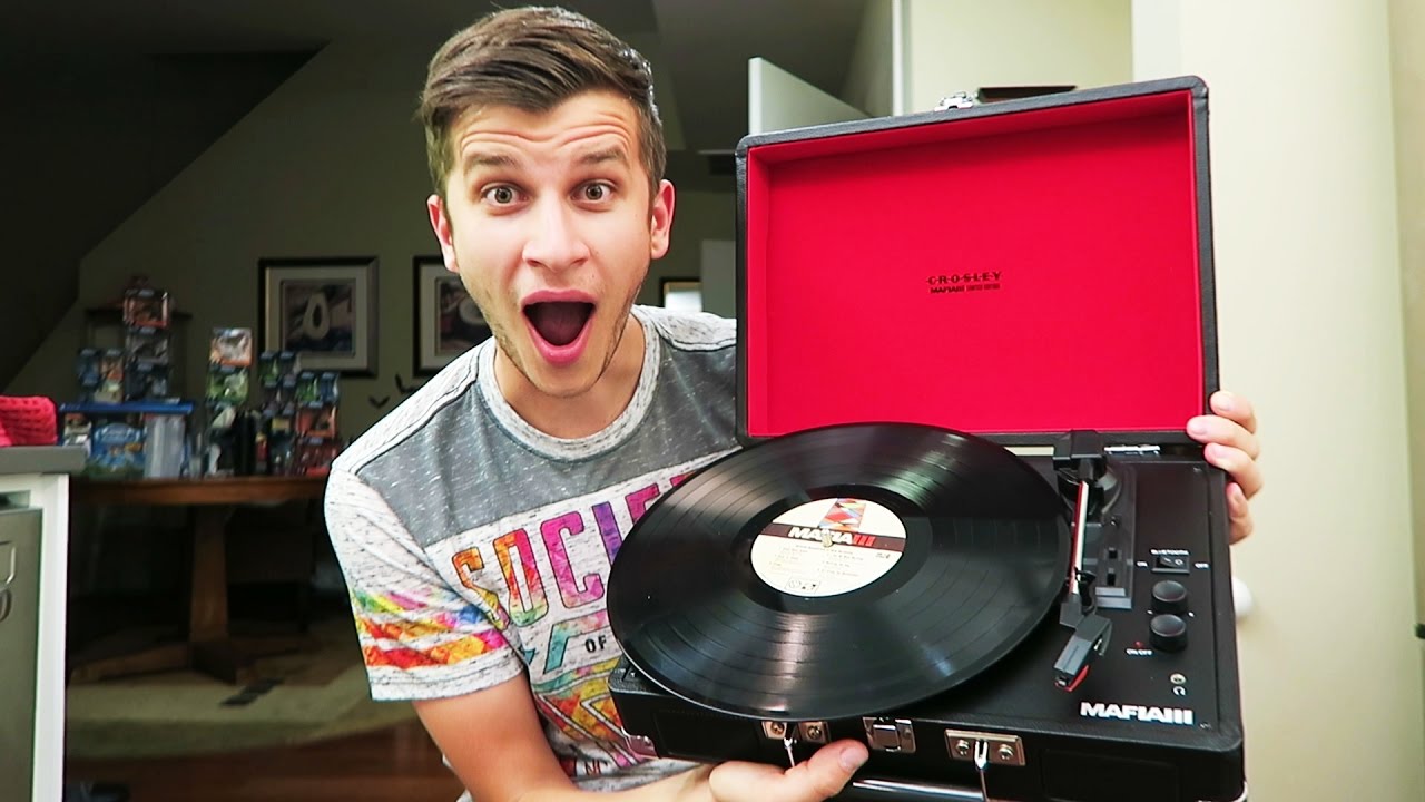 Mafia 3 Collector's Edition Unboxing - SUPER LIMITED MAFIA 3 TURNTABLE EDITION!!