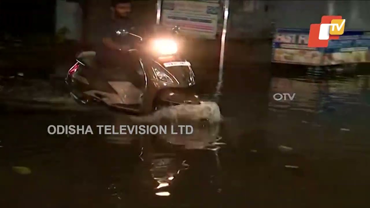 Water logging across Cuttack following incessant rainfall