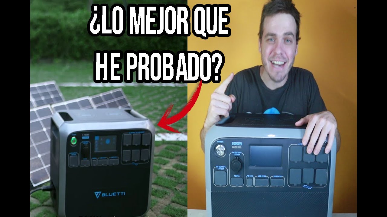 Puse a prueba el generador electrico solar  PowerOak BLUETTI AC200P ¿Funcionara? Pongamoslo a prueba