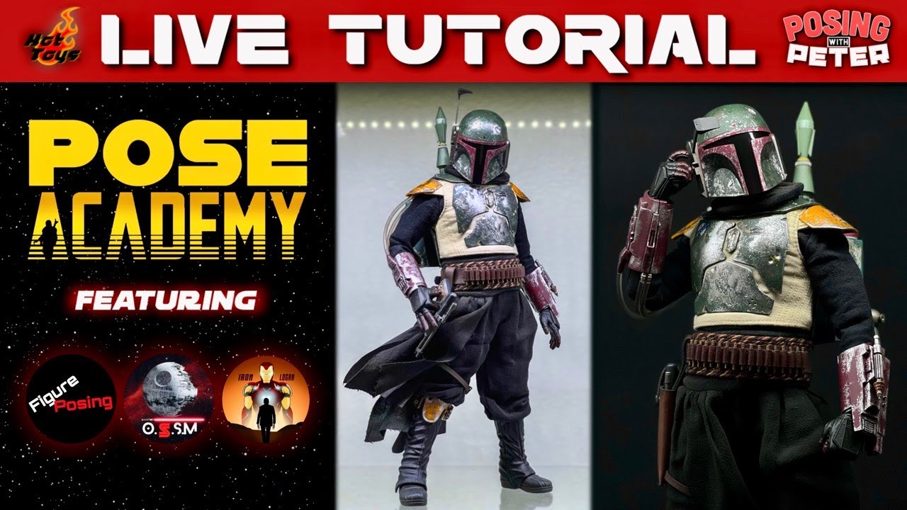 Hot Toys Boba Fett Posing Livestream | Pose Academy