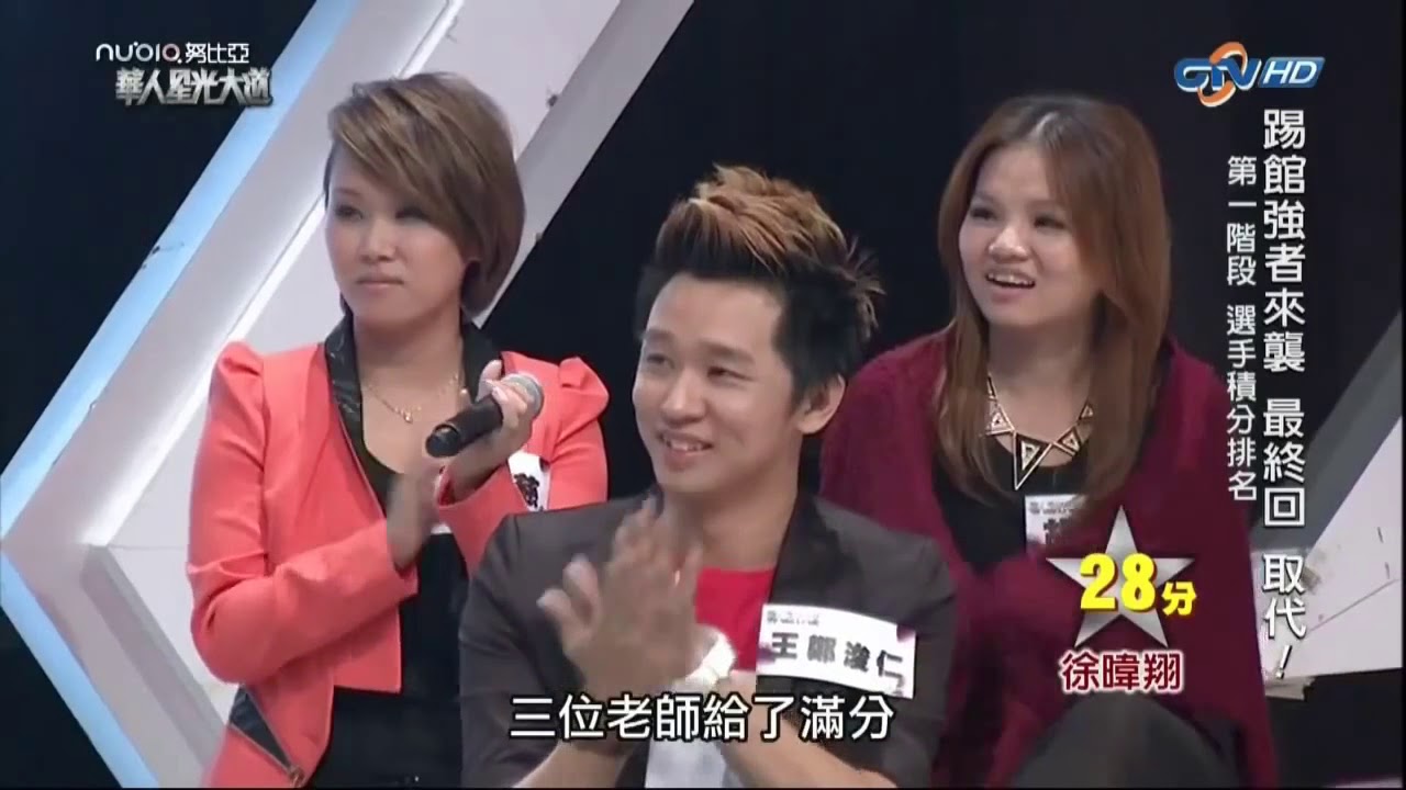 20131201 華人星光大道3 徐暐翔 開到荼蘼 演唱＋講評