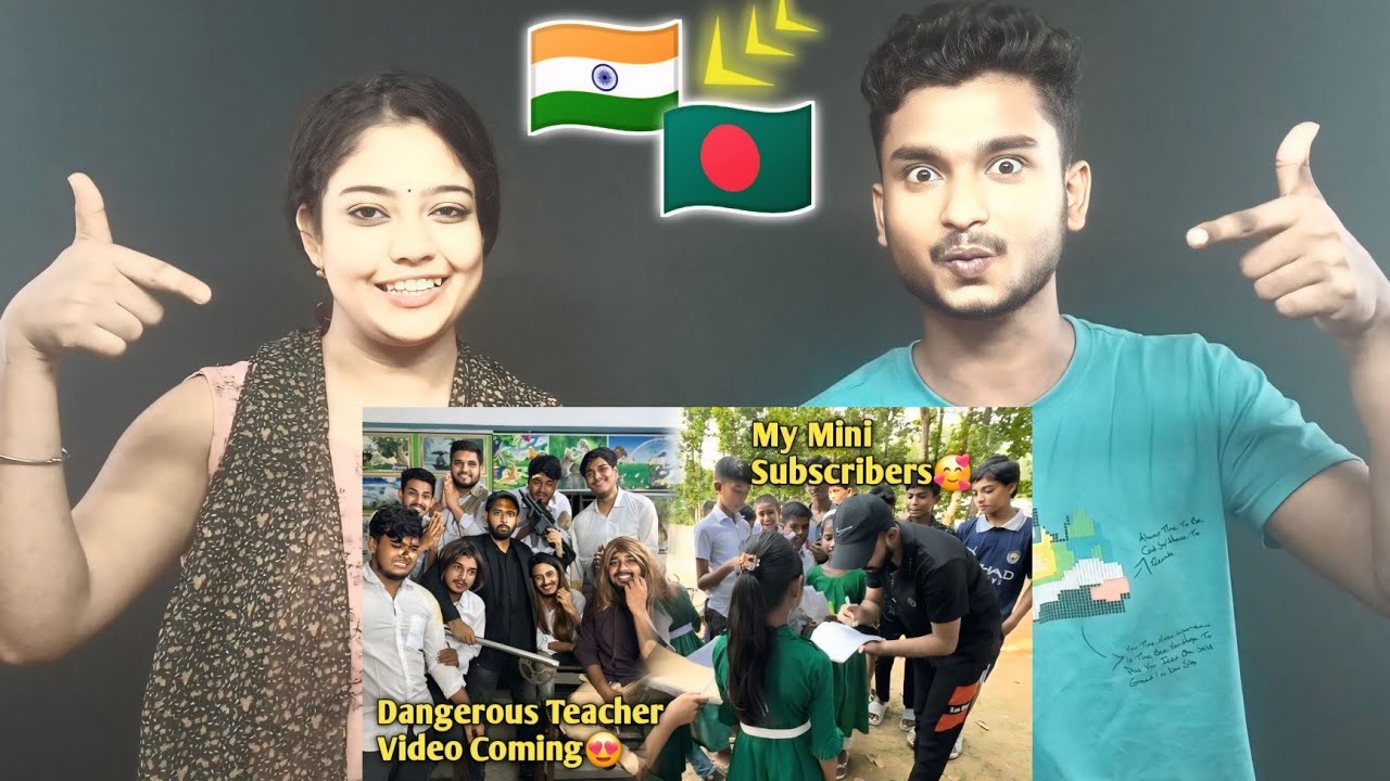 India Reaction On | নতুন ভিডিওর শুটিং এর ভিতর অনেক মজা হলো😍ছোট ছোট Subscribers আমার দেখা হল !!