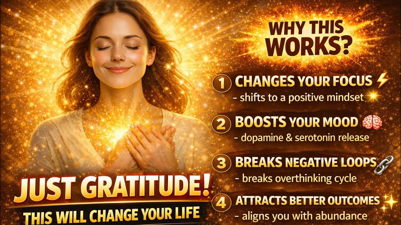 Why Gratitude actually works (and why people feel it instantly)#yt#youtube 