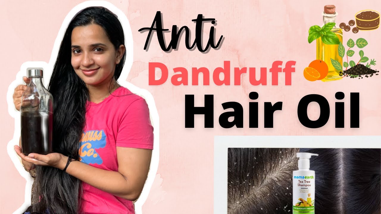 Homemade Hair oil For Dandruff l Anti Dandruff Oil l Anti dandruff Shampoo l Malavika Krishnadas