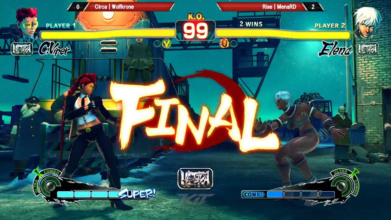 [Kumite in Tennessee 18] -  USF4 Winners Finals Circa | Wolfkrone vs  Rise | MenaRD