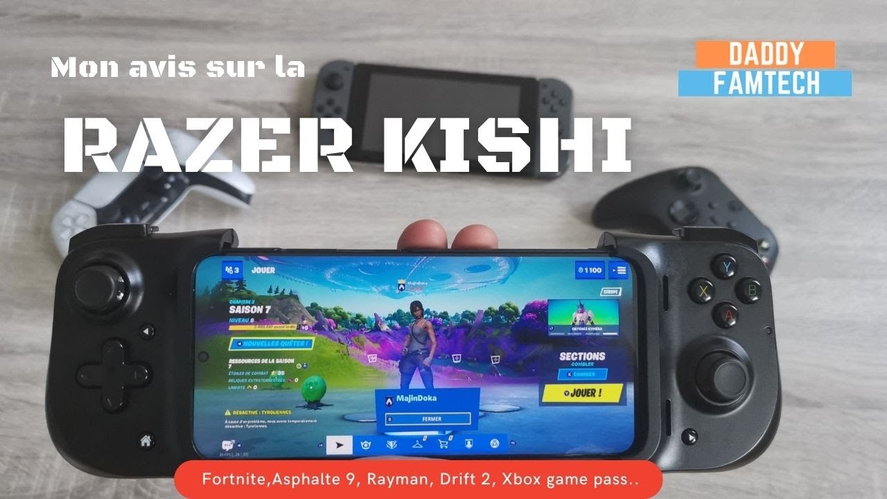 RAZER KISHI La Manette pour Smartphone Android/IOS, Xcloud !