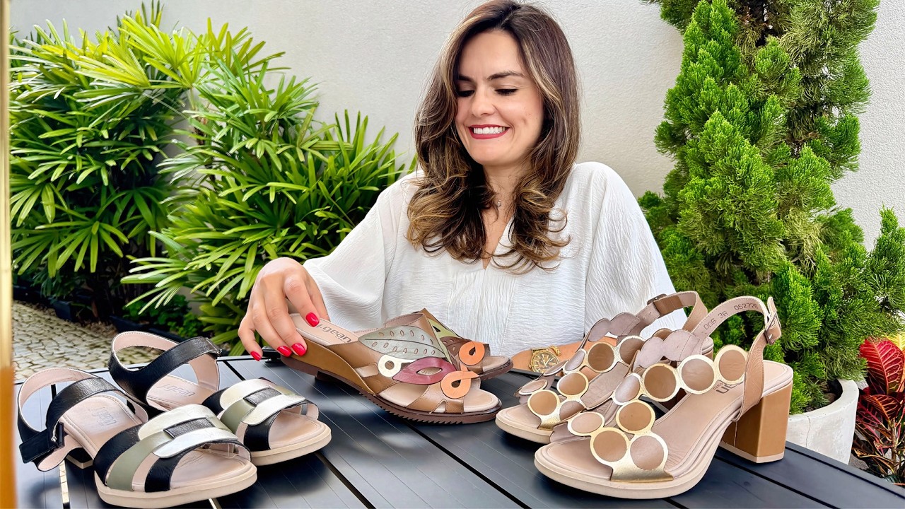 Novidades J. Gean: 3 Novos Modelos com Conforto e Estilo!! 👠💕