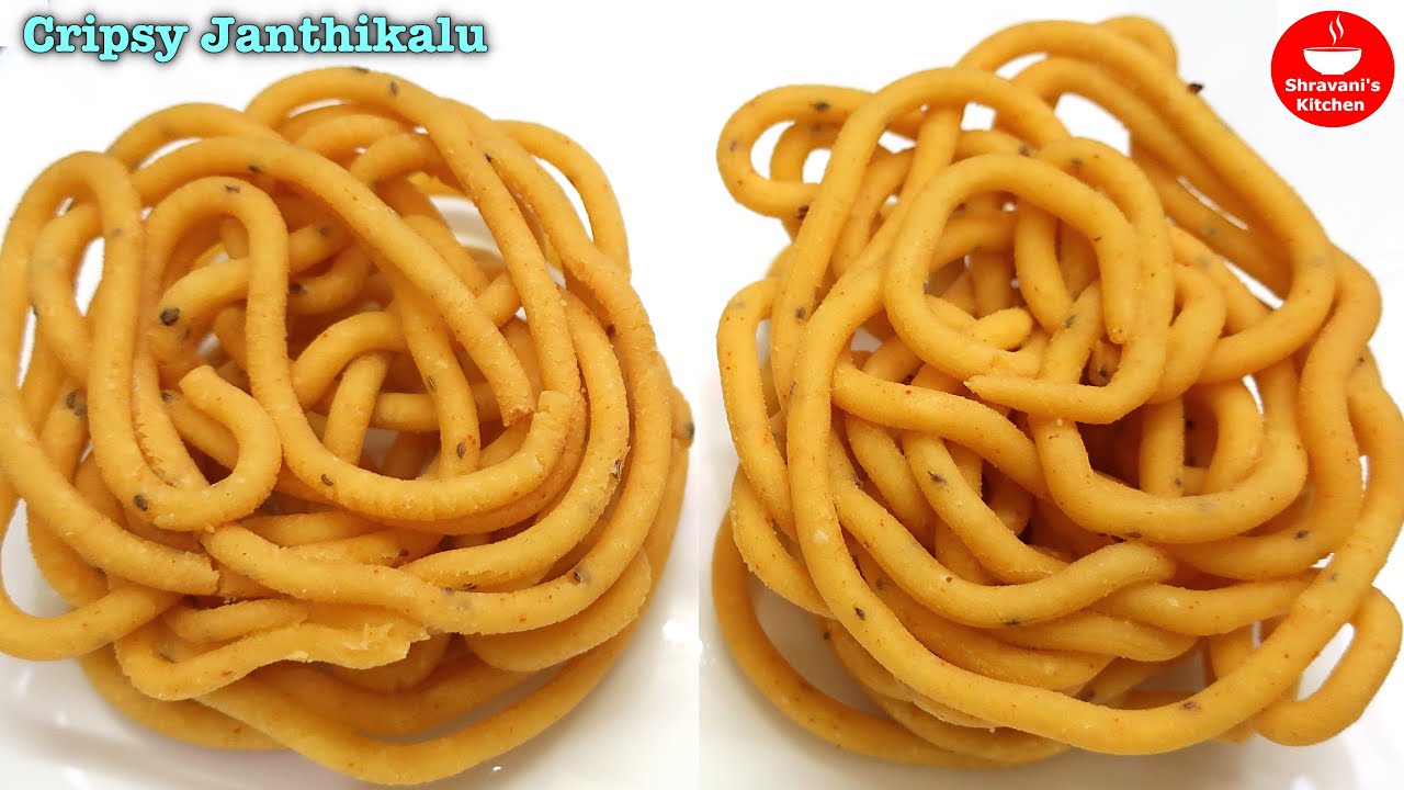 Crispy Janthikalu | If you mix the flour like this, the pretzels will be round and crisp | janthikalu recipe