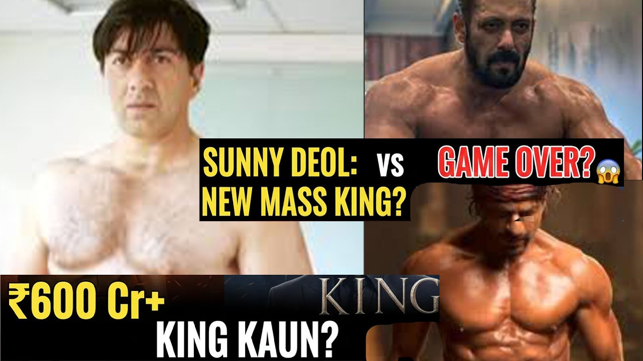 Sunny Deol vs Salman Khan vs Shahrukh Khan - The Battle for Mass King 2026 