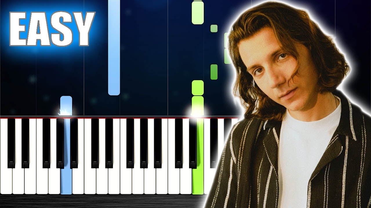 Anson Seabra - Welcome to Wonderland - EASY Piano Tutorial