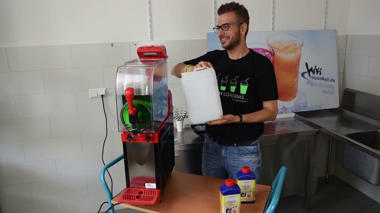 Anleitung: Slush-Eis-Maschine in Betrieb nehmen – Jetzt auch zur Miete!