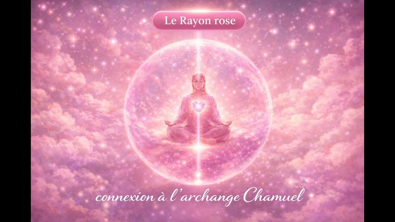Méditation spirituelle - LE RAYON ROSE - Connexion avec l'archange samuel