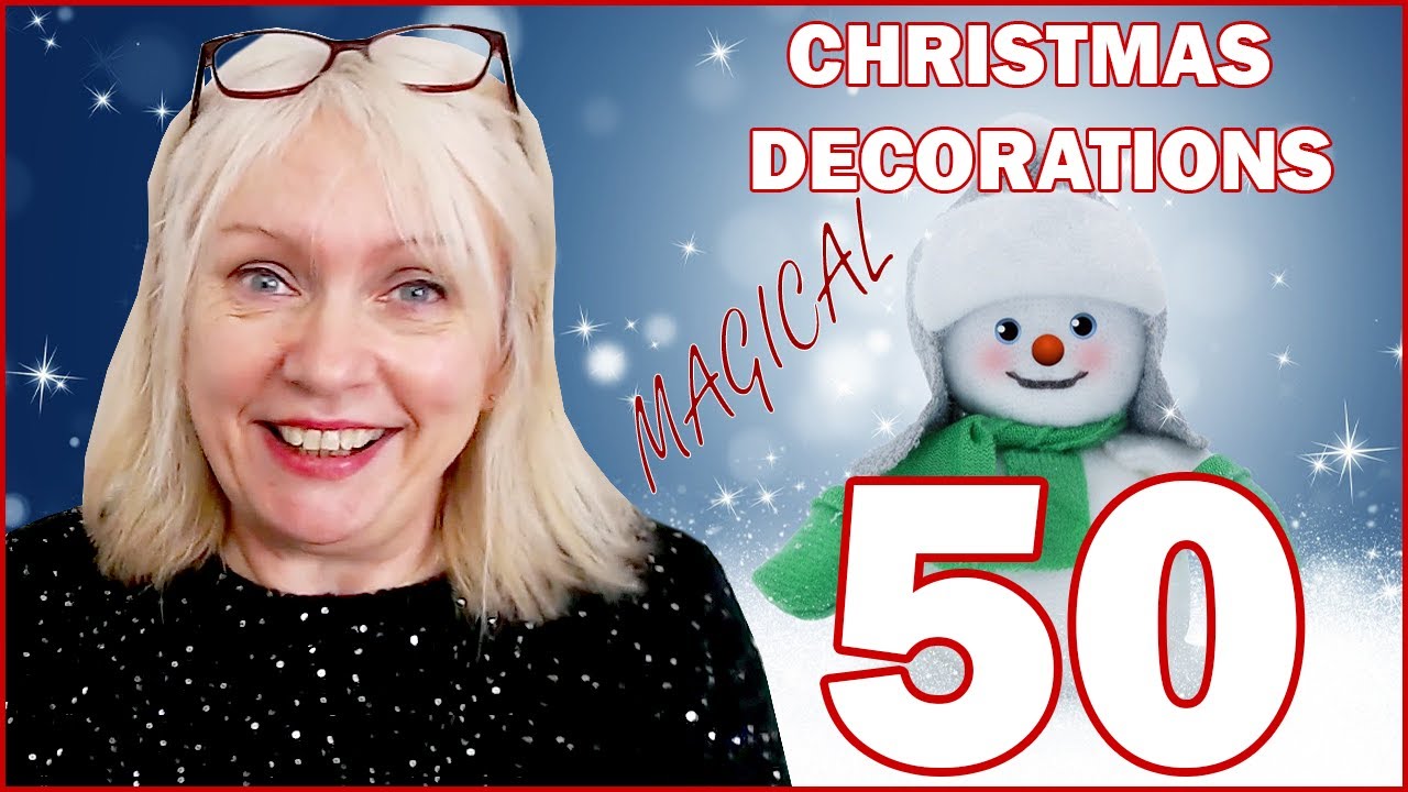 50 Fabulous Christmas decorations you can make today! Make this year a magical Christmas.
