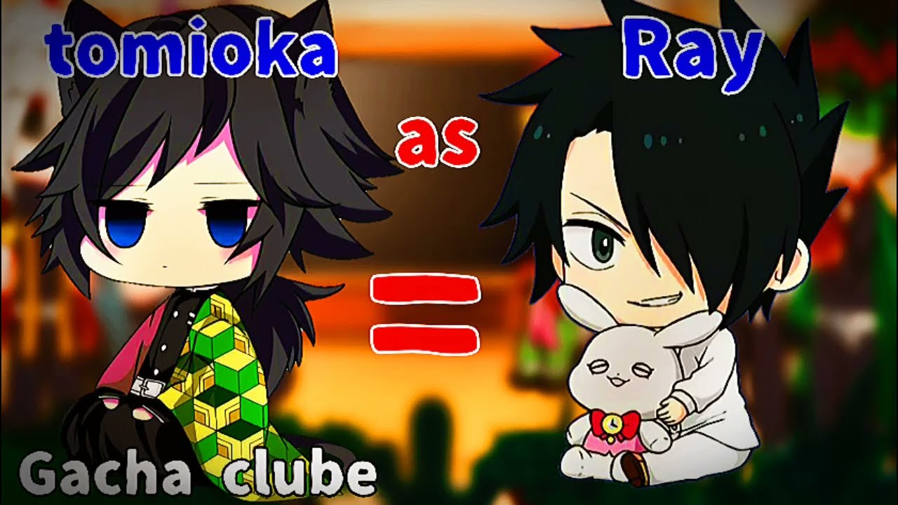 [🌨️]•Hashiras react to Tomioka as Ray [] ¿No ship? \Gacha club•[🌄]