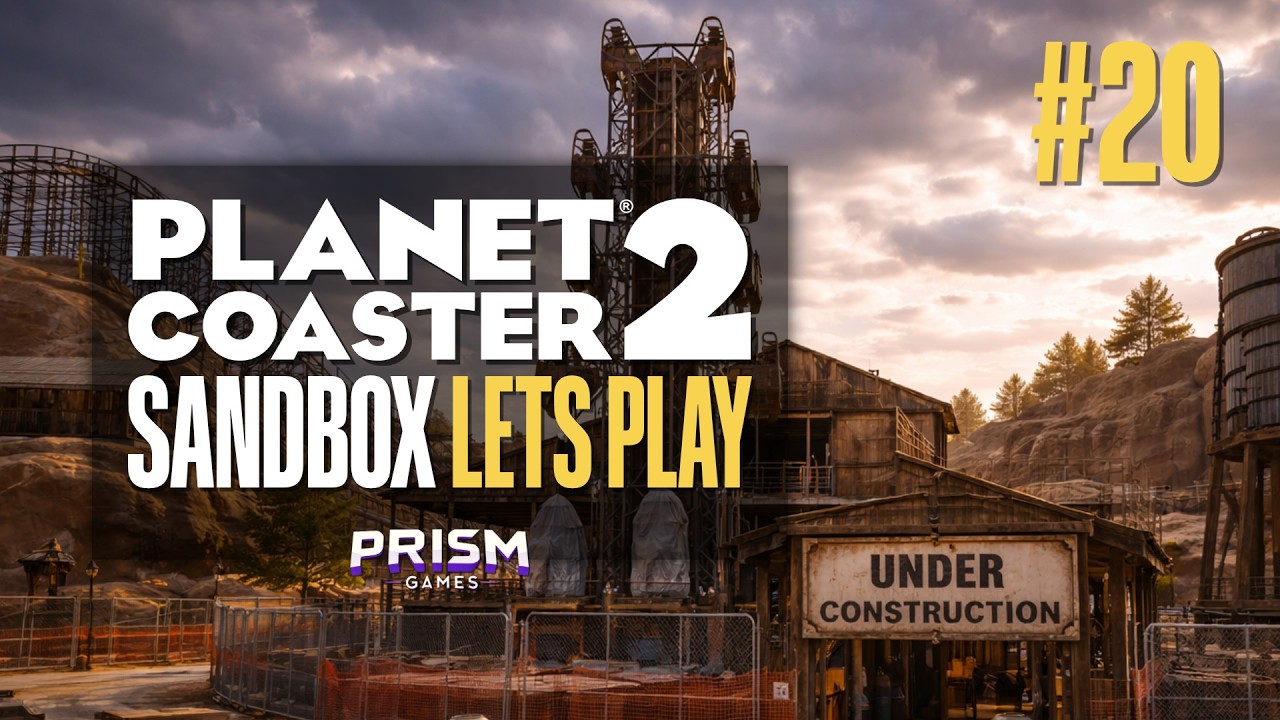 Jetzt kommt der ZIPPER 🧨💥 | Sandbox Lets Play #20 - Planet Coaster 2