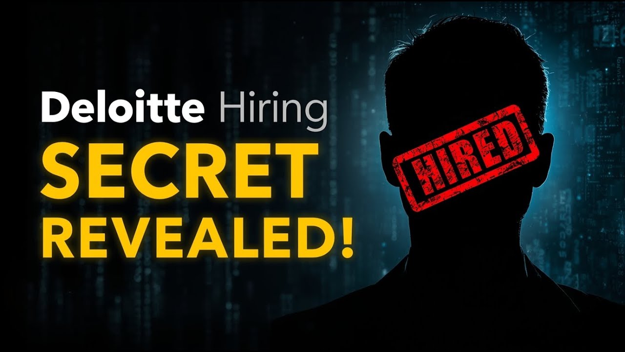 [Must watch] Deloitte Hiring 2025 | ₹40k stipend | Complete Guide