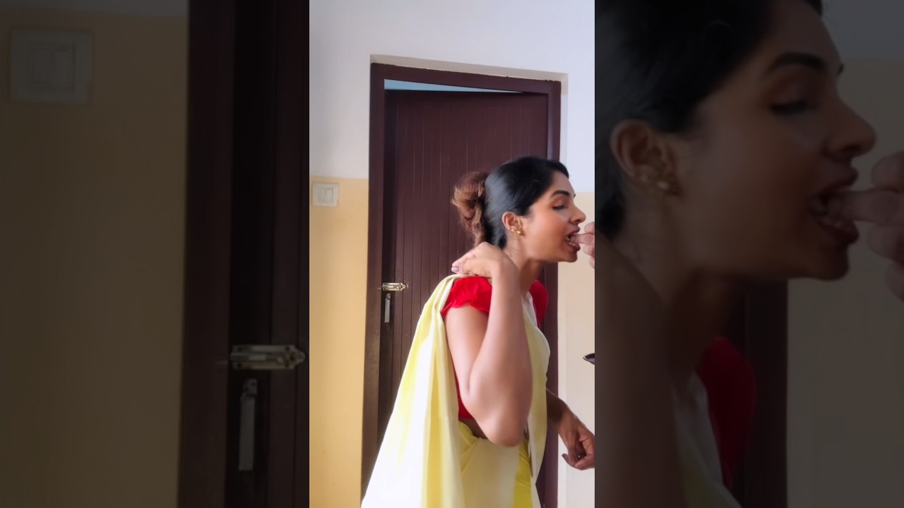 GRWM for Guruvayur temple visit 🙏 #shortsvideo #grwmoutfit #hairstyle #quickgrwm #indiangrwm #saree