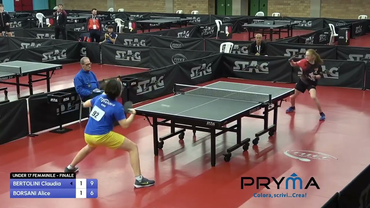 U17 Girls Singles Final | Bertolini Claudia - Borsani Alice | Italian National Tournament 2025