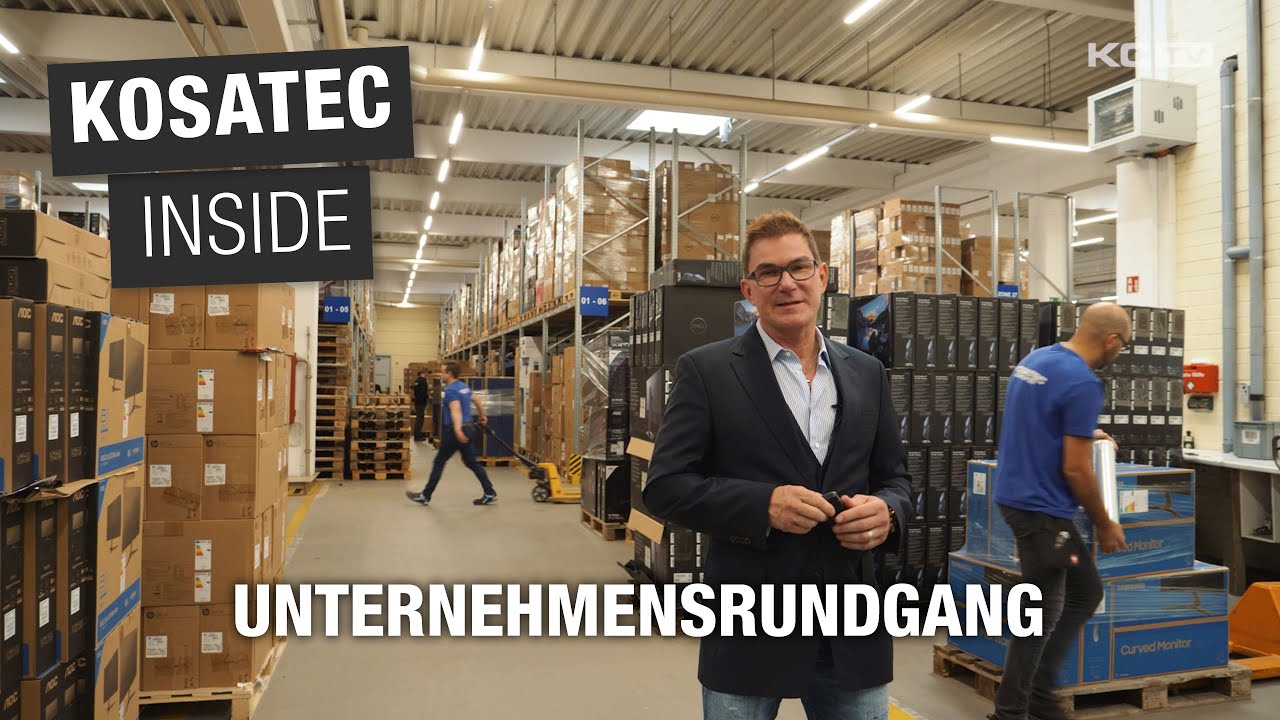 Persönlicher Unternehmensrundgang mit KOSATEC-Geschäftsführer Andreas Sander im Oktober 2021