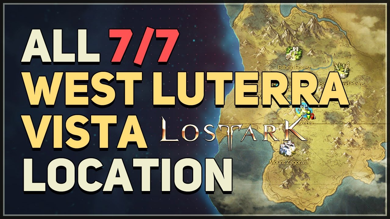 All 7 West Luterra Vista Locations Lost Ark