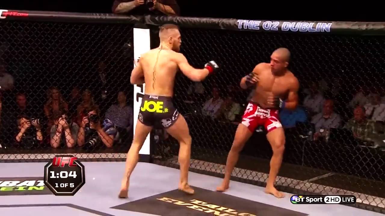 Conor McGregor vs  Diego Brandao BY GK
