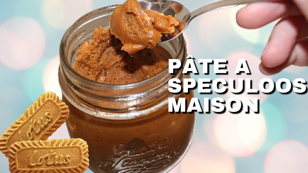 Pâte à tartiner speculoos fait maison