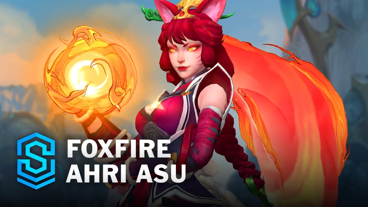 Foxfire Ahri ASU Wild Rift Skin Spotlight