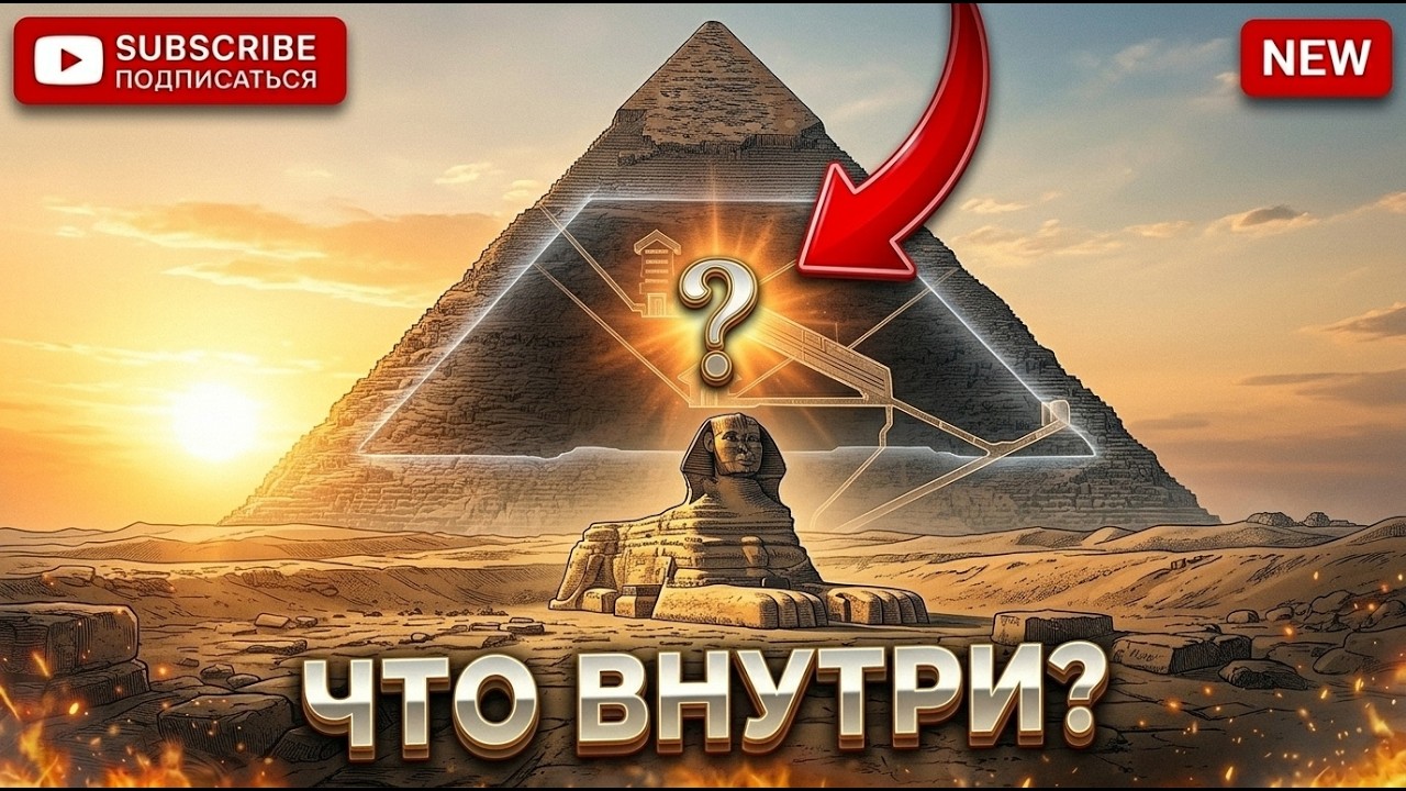 РЕАЛЬНОЕ УСТРОЙСТВО ПИРАМИДЫ ХЕОПСА - почему внутри нет ни одной мумии?