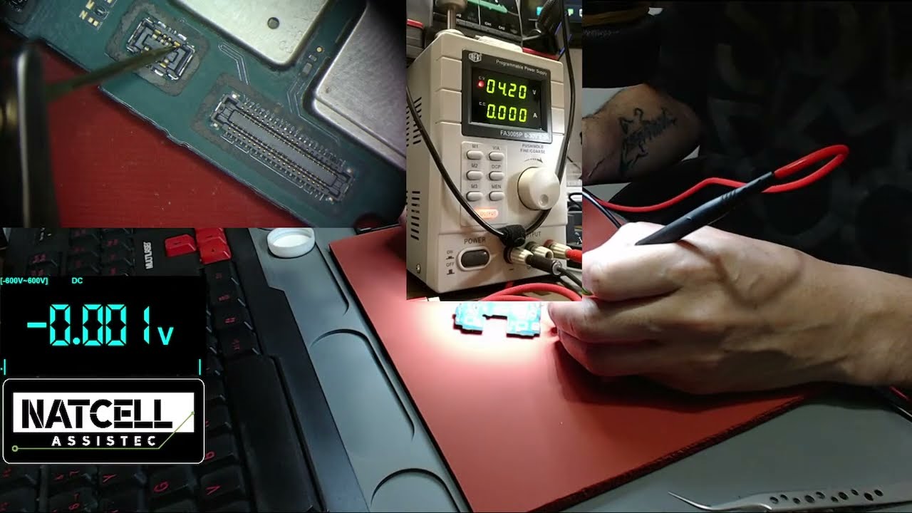 BORA ANALISAR PLACAS! SAMSUNG A14 MOLHADO | 3 REBALINGS DE CI'S | REPARO AO VIVO - in Live NATCELL