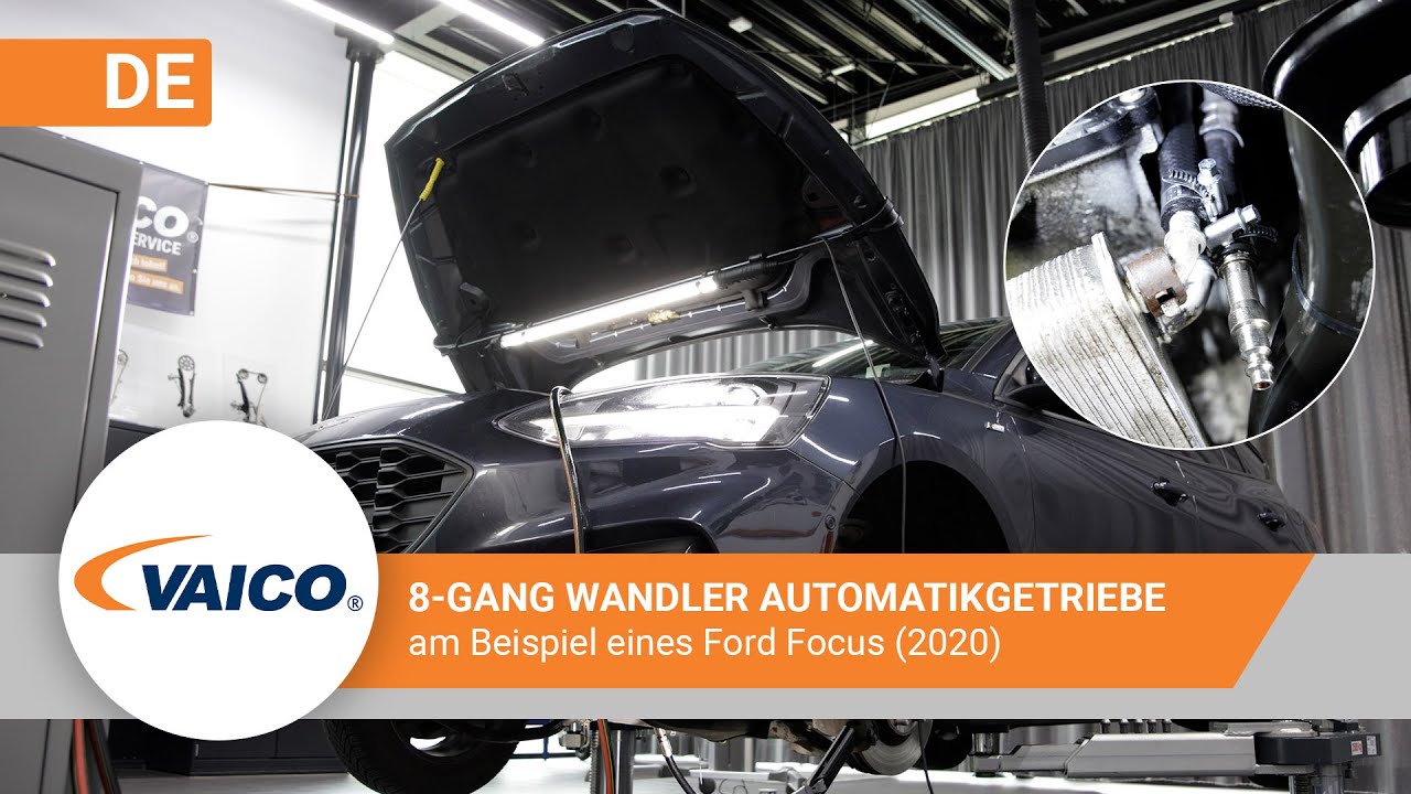 Ford Focus 8-Gang Wandlergetriebe - Automatikgetriebe Spülung Ford Focus 8F35