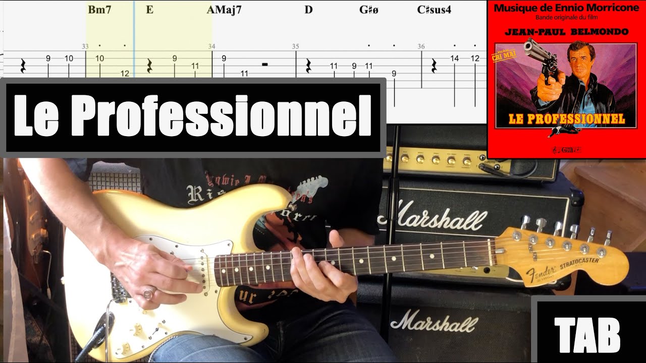 Le Professionnel / Chi Mai - Ennio Morricone Cover | TAB | Tutorial