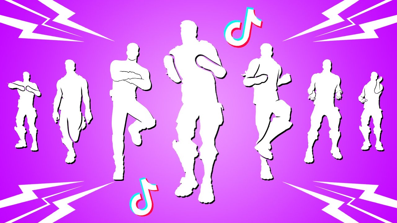 🤩 TOP 25 LEGENDARY TIKTOK DANCES & EMOTES IN FORTNITE!