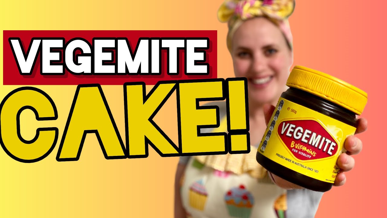 HOW I MADE A VEGEMITE JAR CAKE! Cake decorating tutorial
