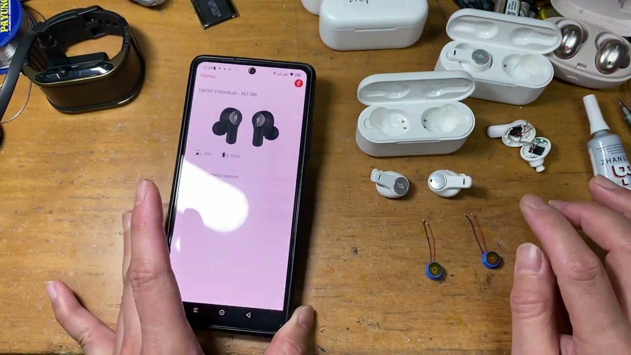 TUTORIAL HARD RISET 1MORE PISTONBUDS TWS AND EASY BATTERY REPLACEMENT
