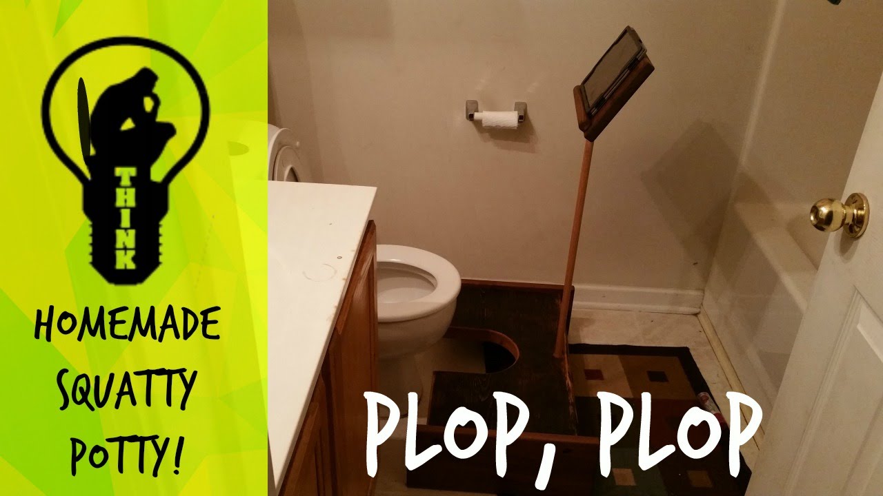 Homemade Squatty Potty