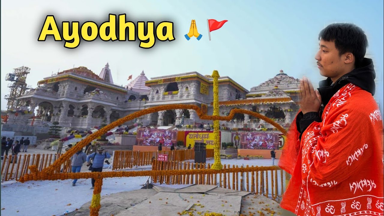 Ram Mandir 🚩Ayodhya || G For Gourav