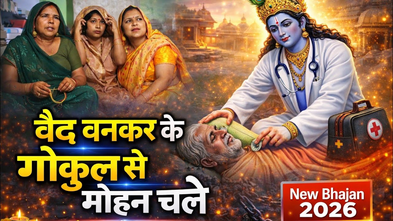 वैद बनकर से गोकुल से मोहन चले | कृष्ण भजन लोकगीत | Gokul Lokgeet | Radha Krishna Song