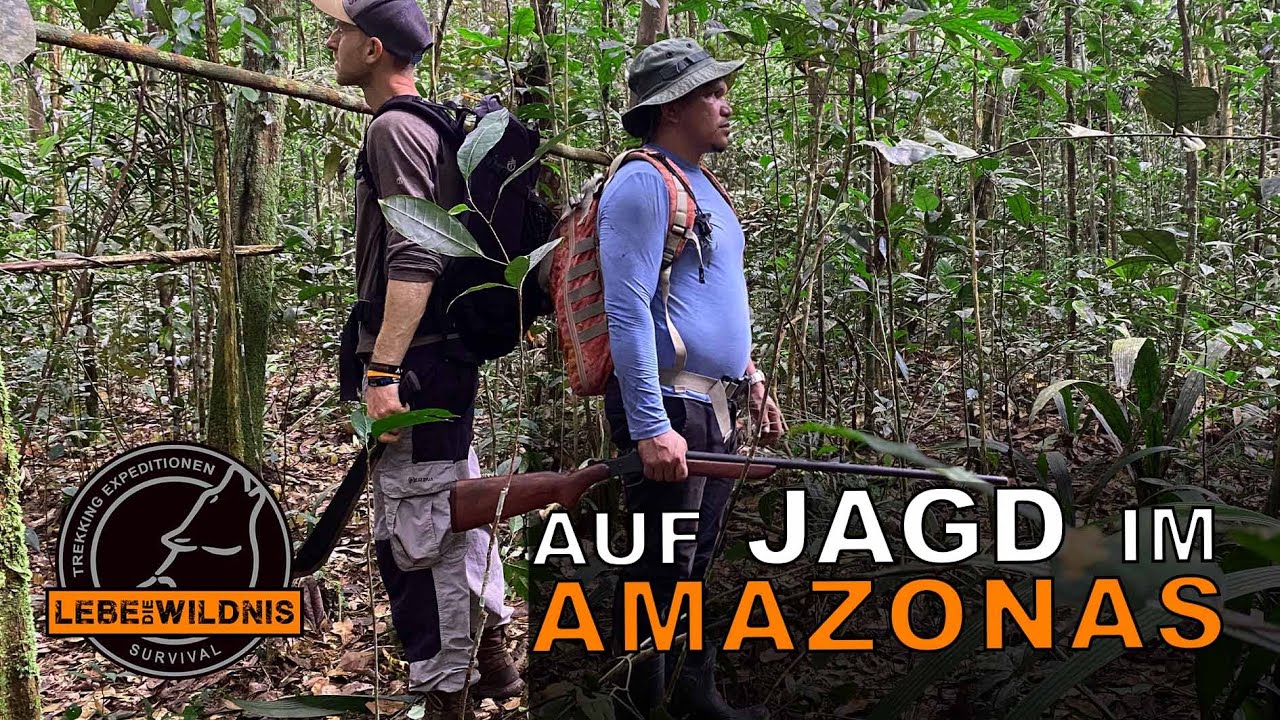 Auf JAGD im AMAZONAS⎜Wie Menschen im Dschungel jagen, auf der Jagd nach Agutis, Jagen im Dschungel