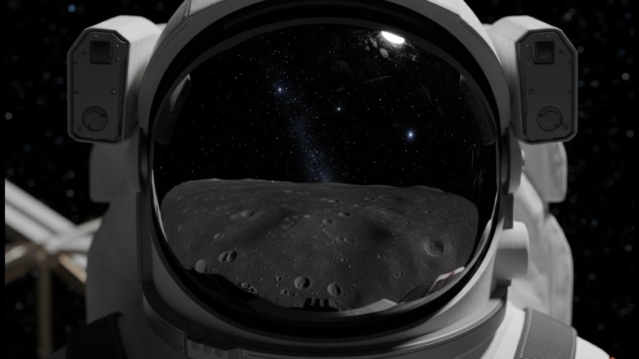 La Luna ci insegna la vera natura del vuoto spaziale