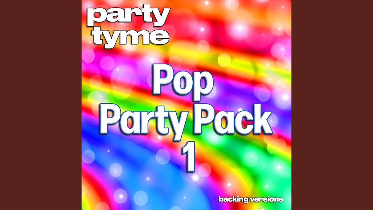 Oops!...I Did It Again (made popular by Britney Spears) [backing version]