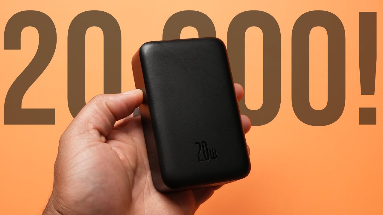 INSANE POWER! Baseus 20,000mAh Magnetic Battery Pack!