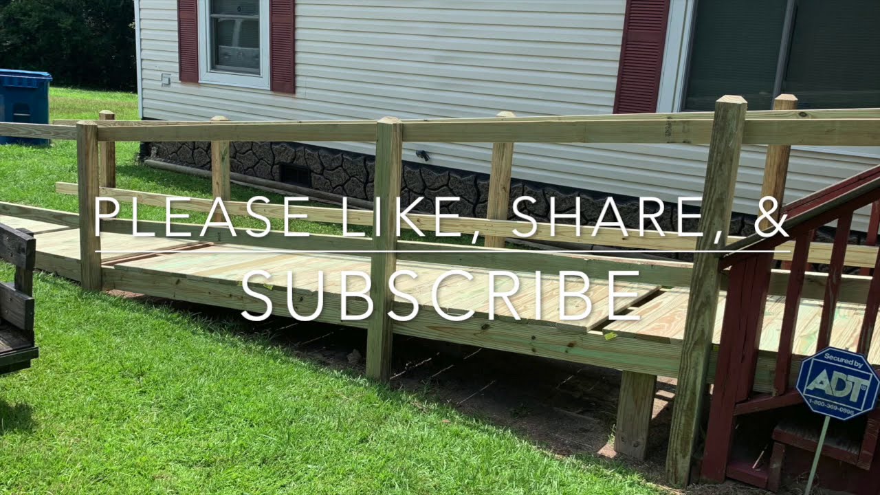 Wheelchair Ramp Installation - KOL 42