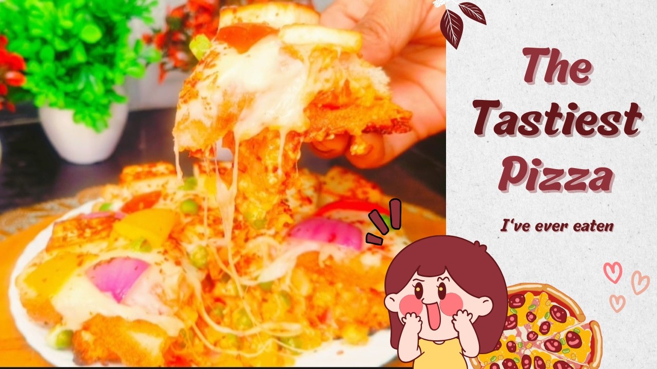 Hello! Friends Welcome To My Channel UK KITCHENS Banayenge easy Pesy Tarike se 2 layer bread pizza