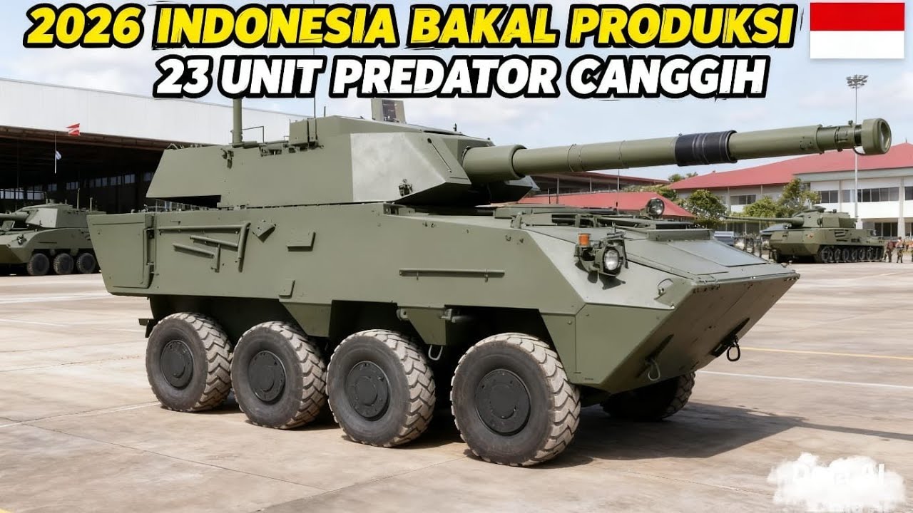 PREDATOR 8 RODA 2026: Strategi Dibalik Penambahan 23 Pandur II Pindad Untuk TNI AD.